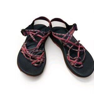 Chaco ZX3 Sandals Womens 10 Pink Strappy Gorpcore Hiking Summer